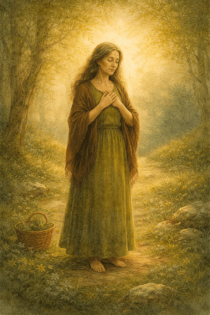 Von der Haltung der Hexe