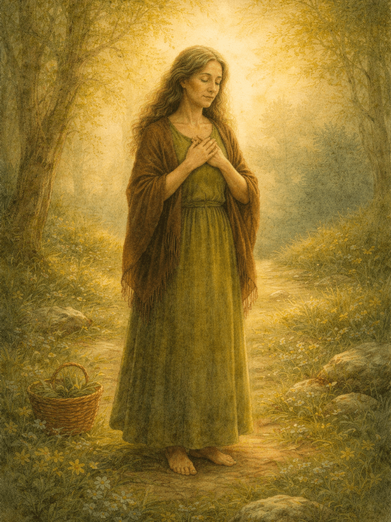 Von der Haltung der Hexe