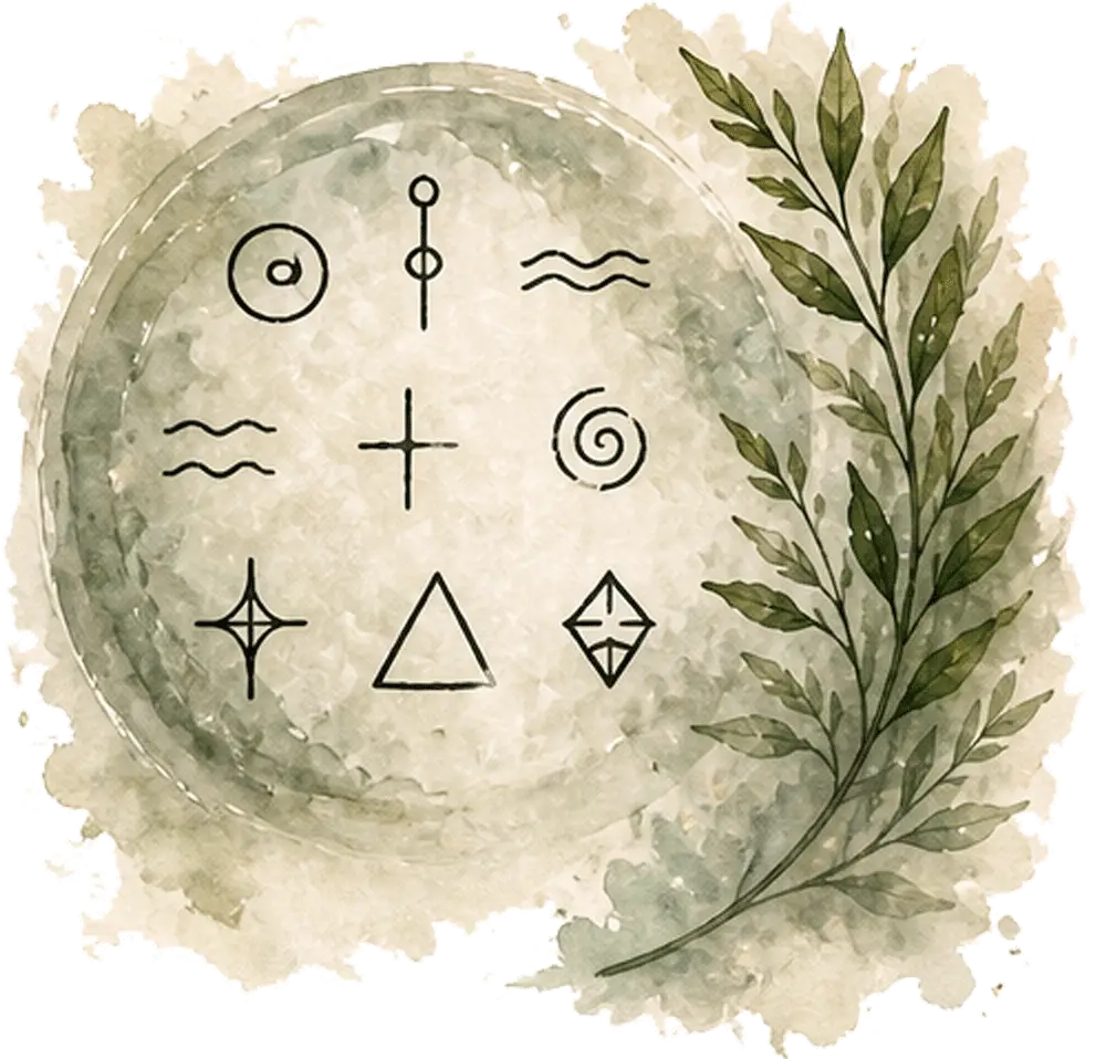 Magische Zeichen Ein magisches Zeichen ist eine bewusst gesetzte Spur.