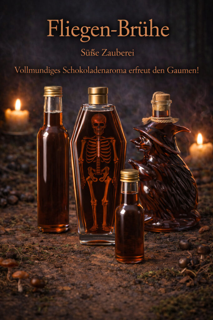 Fliegen-Brühe – Schokoladenlikör 20 % Vol.