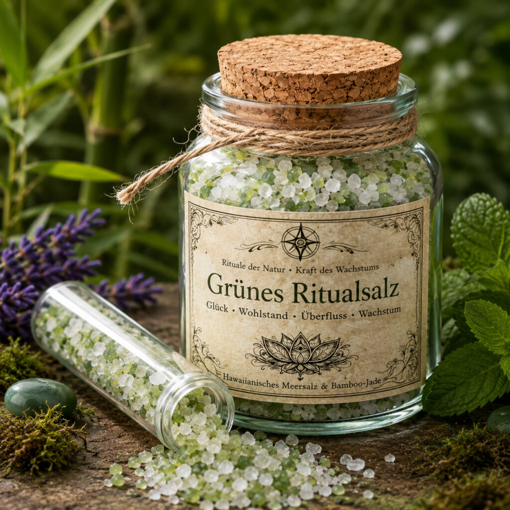 Grünes Ritualsalz