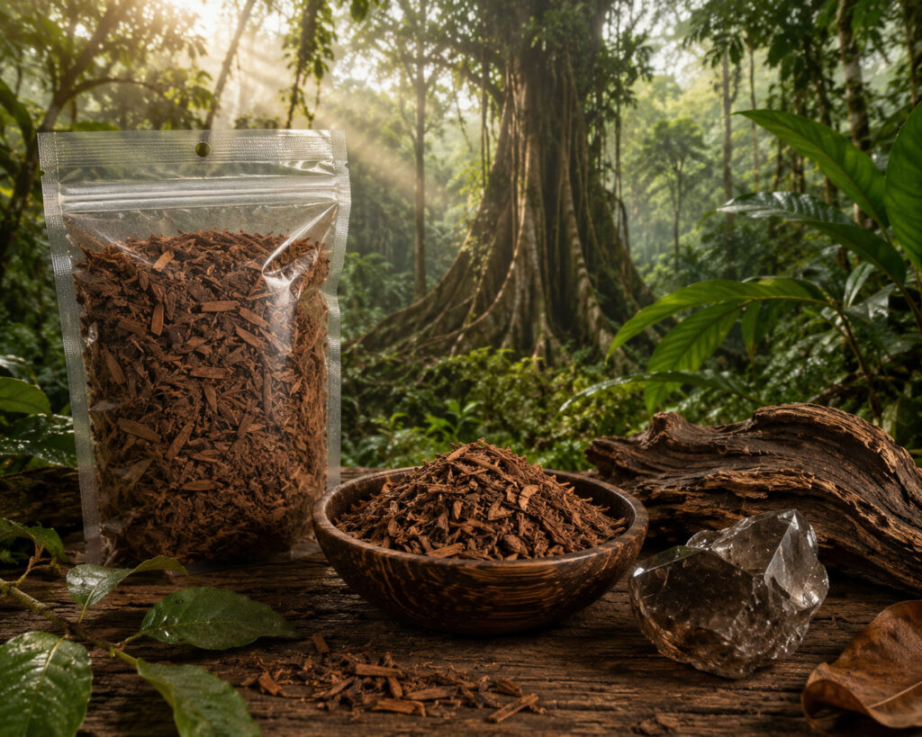 Lapachorinde – Schutz · Transformation · Erdweisheit