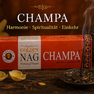 Räucherstäbchen-Golden NAG-Champa