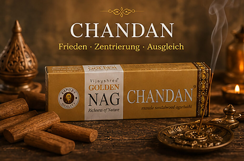 Räucherstäbchen-Golden NAG-Chandan