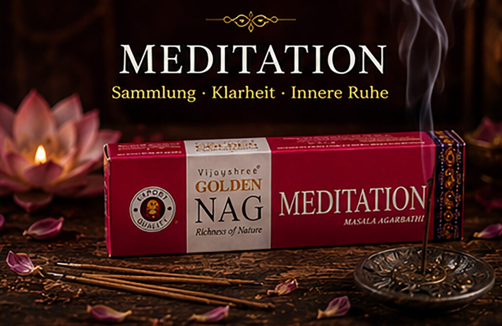 Räucherstäbchen-Golden NAG-Meditation