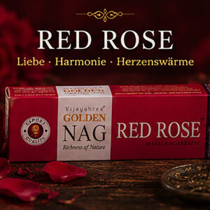 Räucherstäbchen-Golden NAG-Red Rose