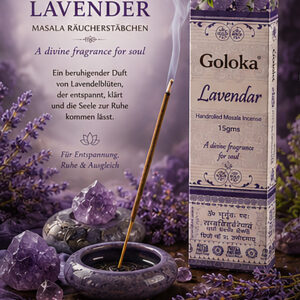 Räucherstäbchen Goloka Lavendar