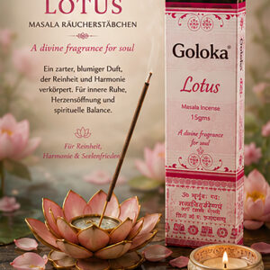 Räucherstäbchen Goloka Lotus