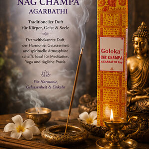 Räucherstäbchen Goloka Nag Champa Agarbathi