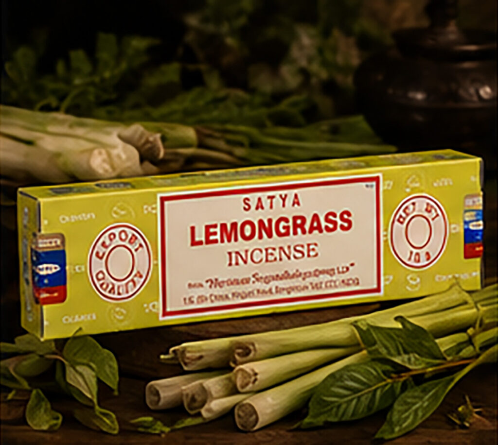 Räucherstäbchen-Satya-Lemongras