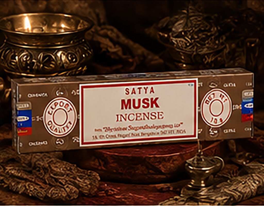 Räucherstäbchen-Satya-Musk