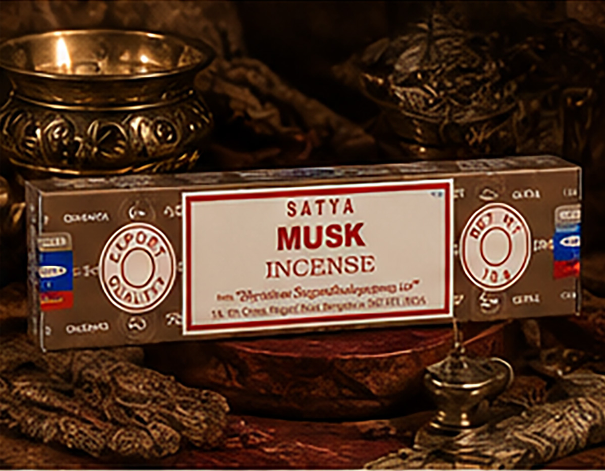 Räucherstäbchen-Satya-Musk