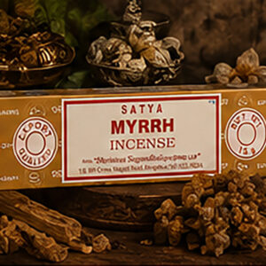 Räucherstäbchen-Satya-Myrrh