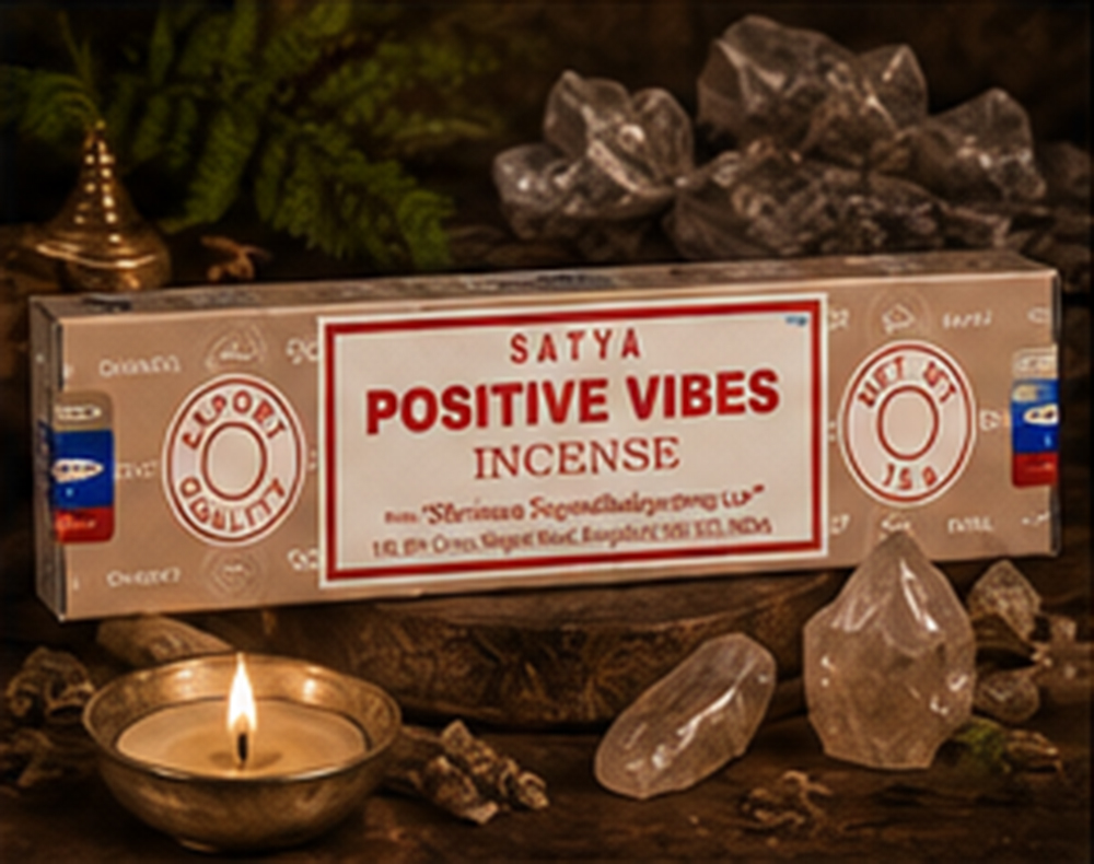 Räucherstäbchen-Satya-Positive Vibes