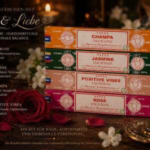 Räucherstäbchen-Set „Herz & Liebe“