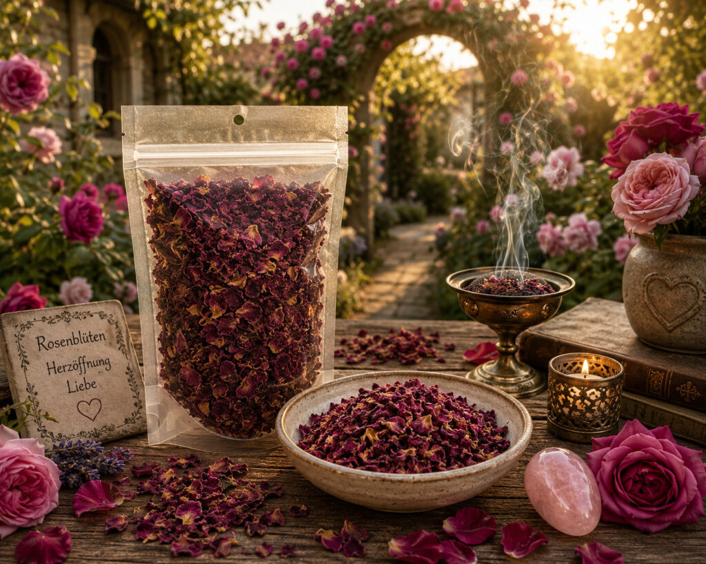 Rosenblüten – Herzöffnung · Liebe · Trost