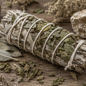 🌿 R&auml;ucherb&uuml;ndel &ndash; Wei&szlig;er Salbei & Minze