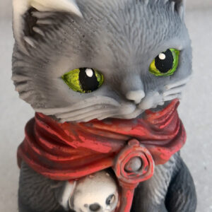 Zauberkatze | Wächterkatze rot