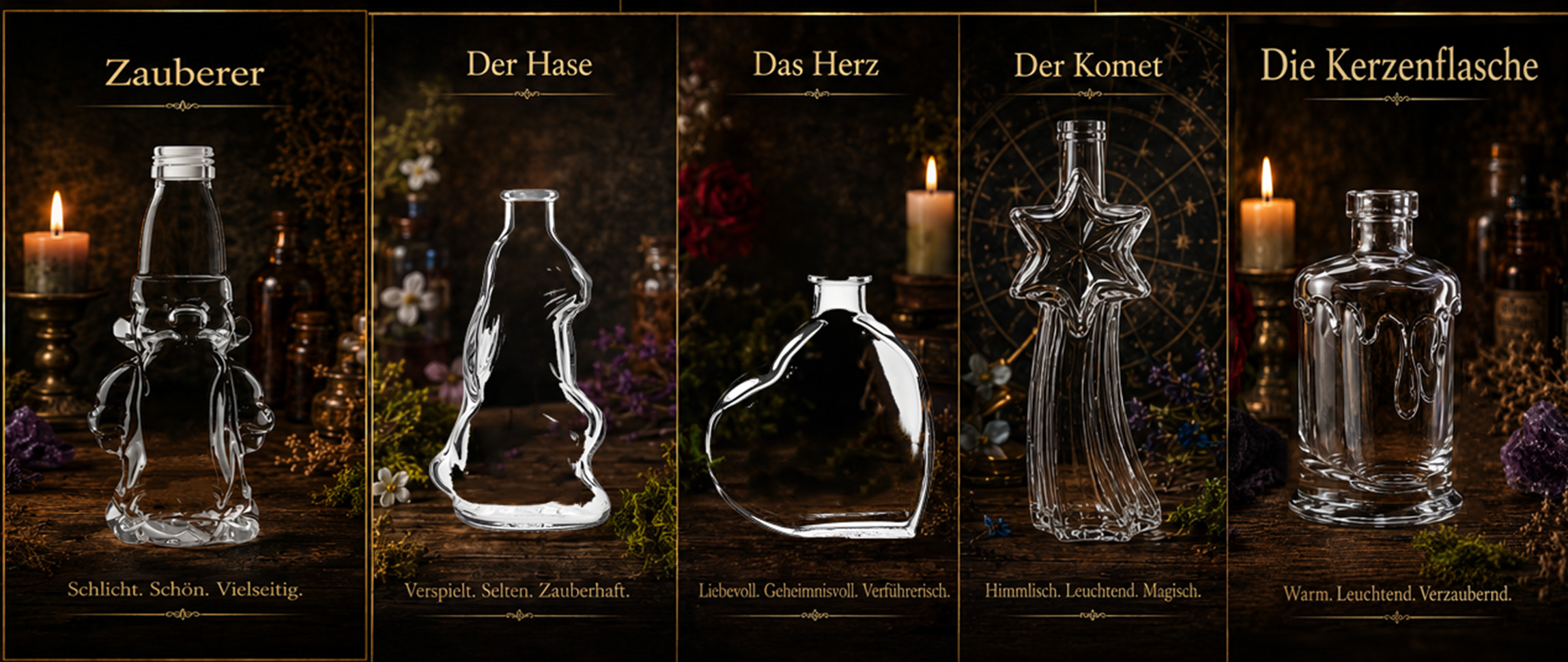 Saison-Flaschen