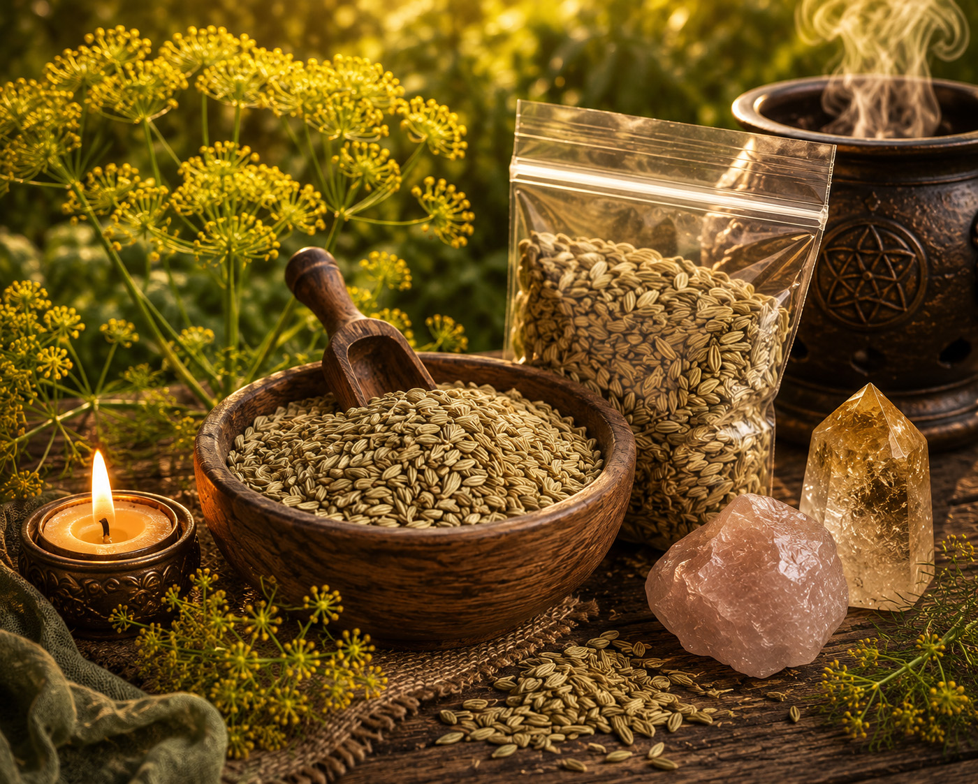 süßer Fenchel-Harmonie und Lebensfreude