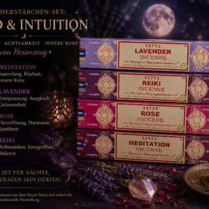 📦Räucherstäbchen-Set „Mond & Intuition“
