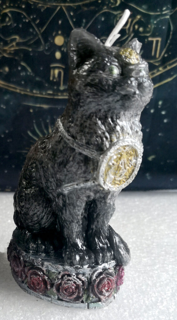 Zauberkatze „Rosalia“ – Hüterin des Herzens-Rosenkatze