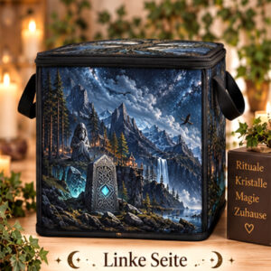Große Aufbewahrungsbox „Weltenbaum“ 40 × 30 × 30 cm – exklusives Hexenzeug-Design – Bild 6