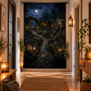 Garten-Flur Wandbehang Beispiel
