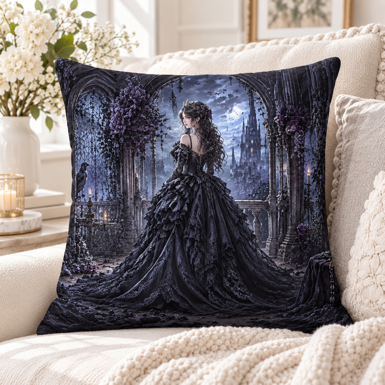 Gothic_Prinzessin Kissenbezug 45x45