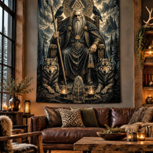 Wandbehang - Odin – Hüter des Wissens – Bild 3