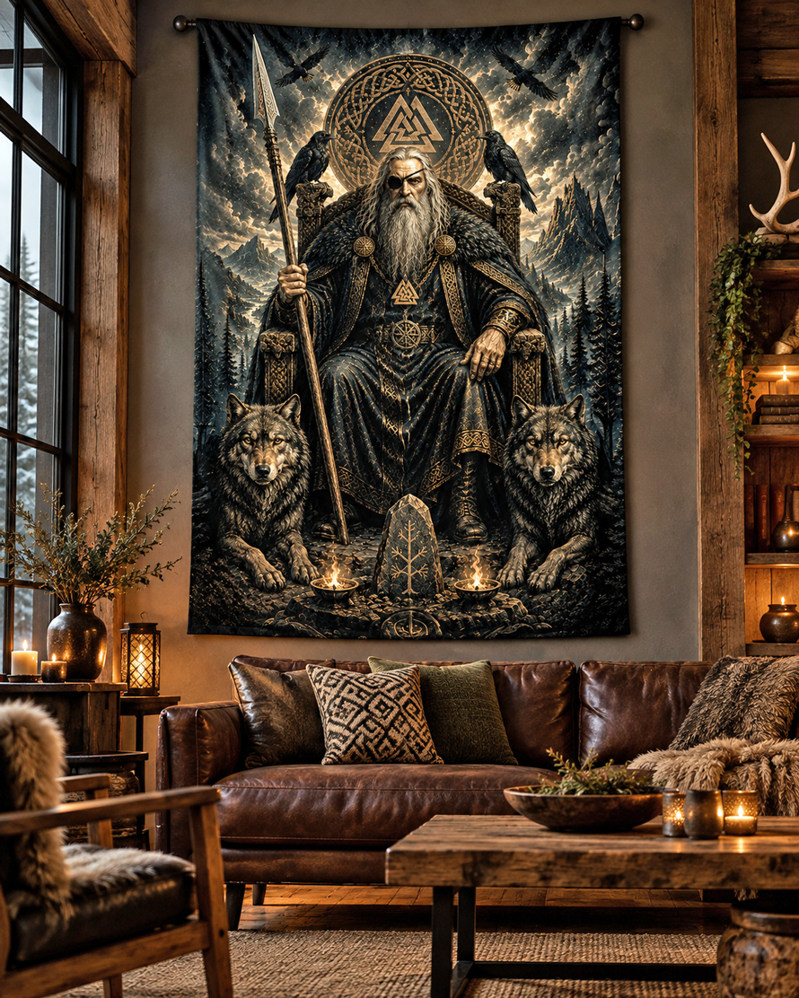 Wandbehang - Odin – Hüter des Wissens – Bild 3