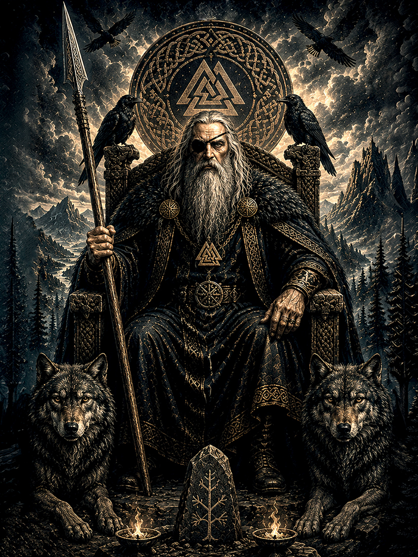 Odin-lang-Wandbehang-200x150
