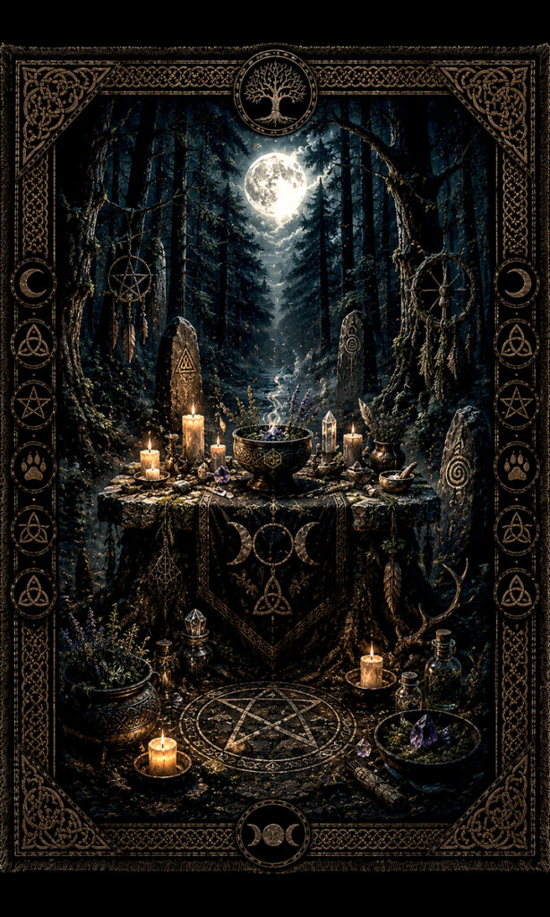 Waldaltar-300x180 Wandbehang