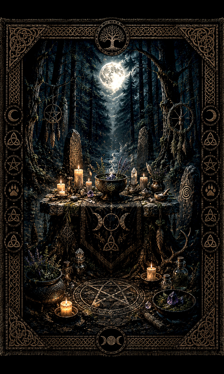 Waldaltar-300x180 Wandbehang