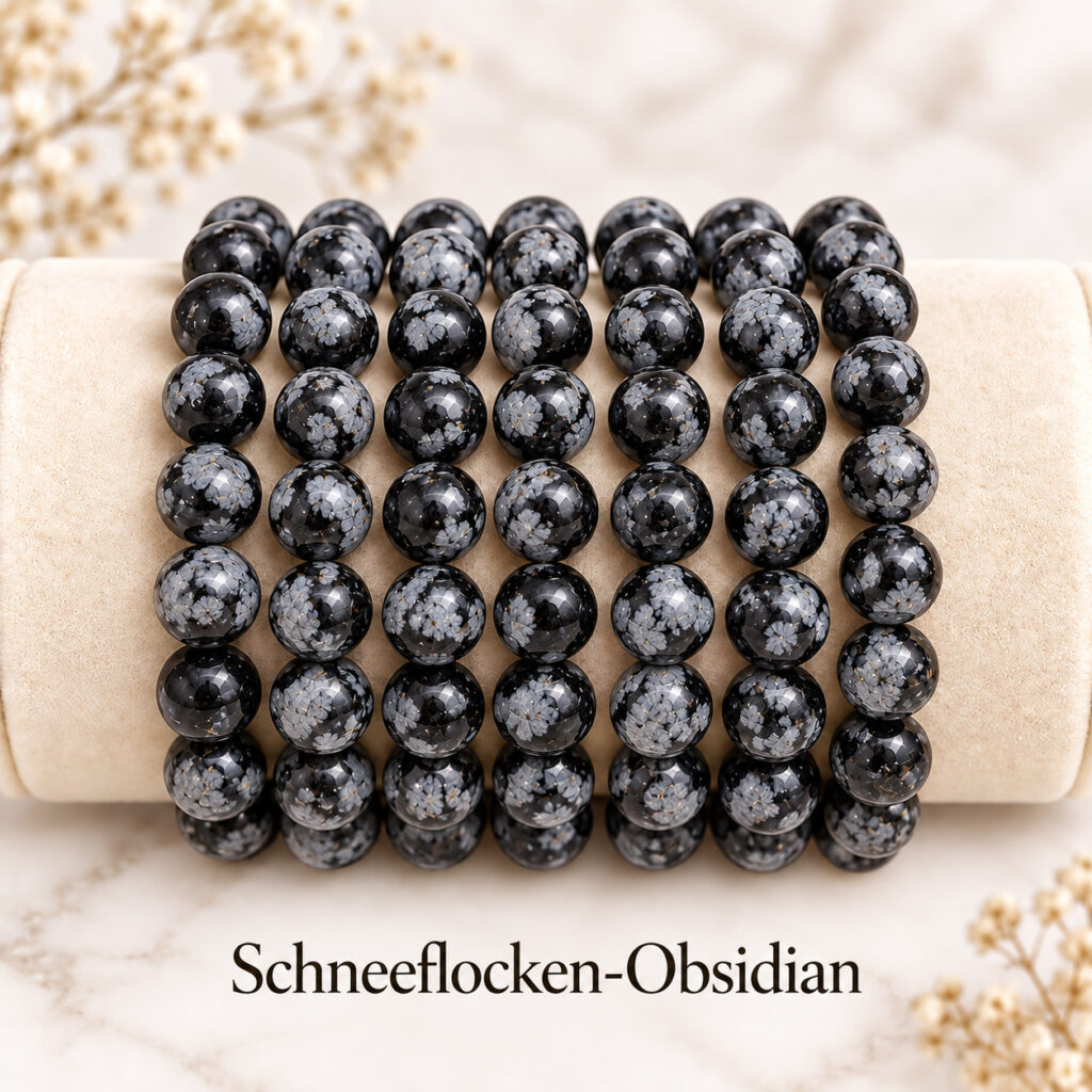 Schneeflocken-Obsidian